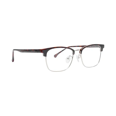 Gambar Parim Eyewear Kacamata Magnet Rectangular Half Frame Tortoise