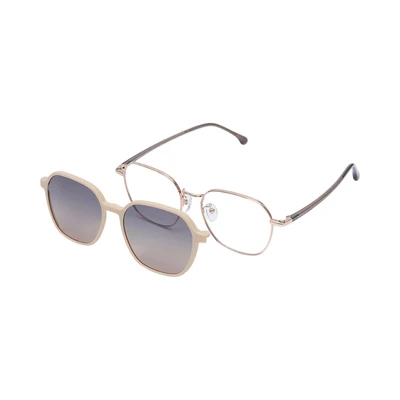 Gambar Parim Eyewear Kacamata Magnet Hexagonal - Rose Gold