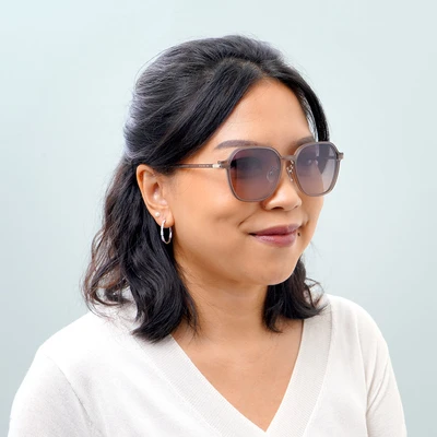 Gambar Parim Eyewear Kacamata Magnet Hexagonal - Silver