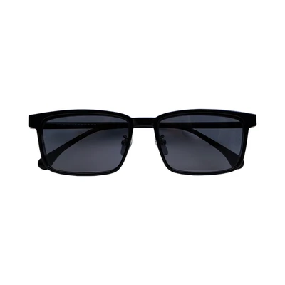 Parim Eyewear Kacamata Optical Magnetic Flip On Halfrim Hitam