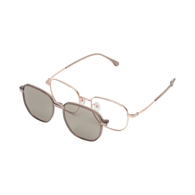 Gambar Parim Eyewear Kacamata Optical Magnetic Square - Rose Gold
