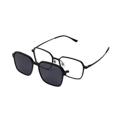 Gambar Parim Eyewear Kacamata Optical Magnetic Ti Square - Hitam