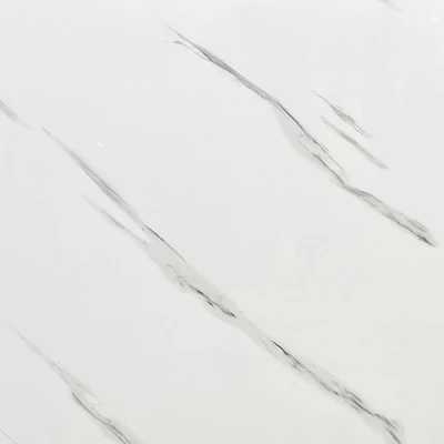 Gambar Forhom Stiker Dinding Marble 60x30 cm - Putih
