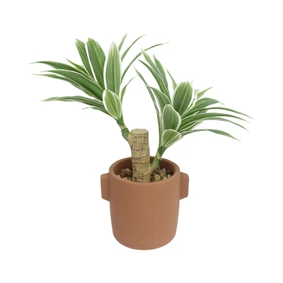 Gambar Forhom Tanaman Artifisial White Edged Grass Dengan Pot 30.5x20.3x30.5 cm - Hijau