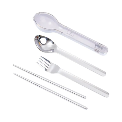 Gambar Culinart Pocky Alat Makan Set 3 pcs - Silver