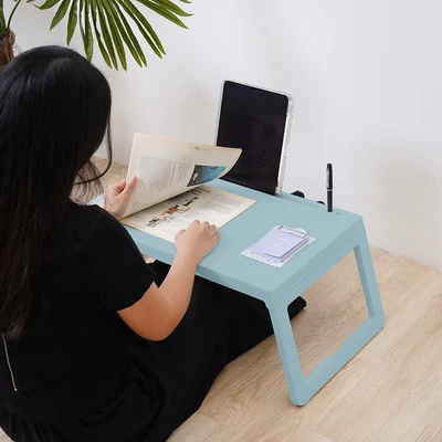 Gambar Odi Meja Lipat Laptop - Biru