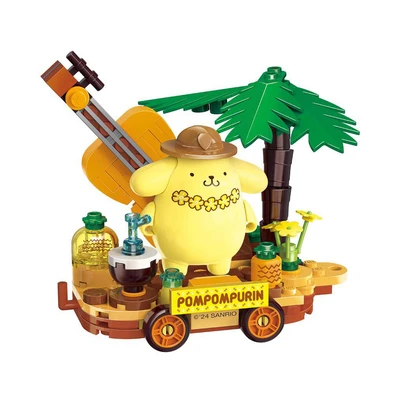 Gambar Keepplay Sanrio Pompompurin Music On The Beach