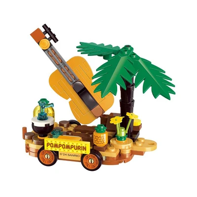 Gambar Keepplay Sanrio Pompompurin Music On The Beach