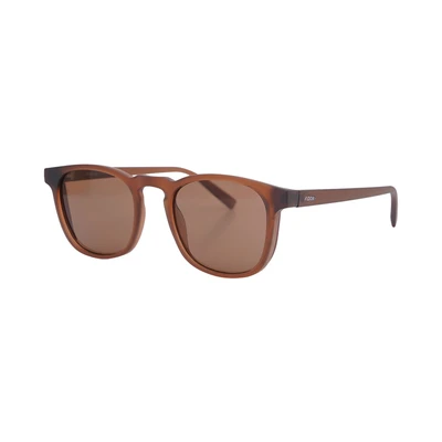 Gambar Ilook Sunnies Kacamata Sunglasses PC Square Matt - Cokelat Tea