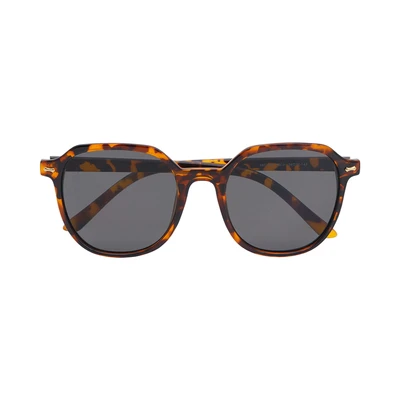 Gambar Ilook Sunnies Kacamata Sunglasses PC Wide Square - Cokelat Tortoise