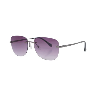 Gambar Ilook Sunnies Kacamata Sunglasses Aviator Rimless Stainless  - Silver
