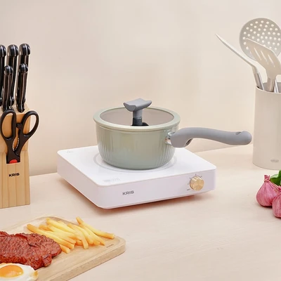 Gambar Culinart Linea Panci Saucepan Dengan Tutup Non-Stick Coating 16 cm - Hijau