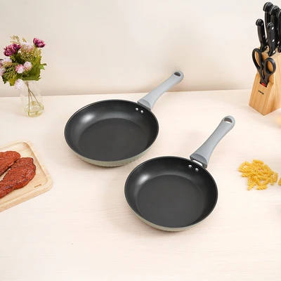 Gambar Culinart Linea Wajan Penggorengan Aluminium 24 cm - Hijau