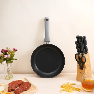 Gambar Culinart Linea Wajan Penggorengan Aluminium 24 cm - Hijau