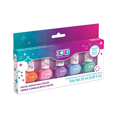 Gambar Make It Real Set 5 Pcs Kutek Kuku Pastel Dream 10009