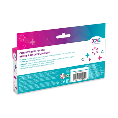 Gambar Make It Real Set 5 Pcs Kutek Kuku Confetti 10012