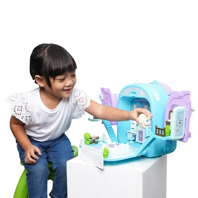 Gambar Pretty Missy Playset Makeup Backpack 3 In 1 Frozen 993a