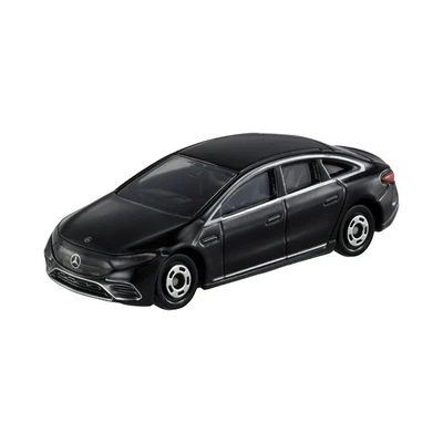 Gambar Tomica Reguler Diecast 47 Mercedes Benz EQS 1:68 - Hitam