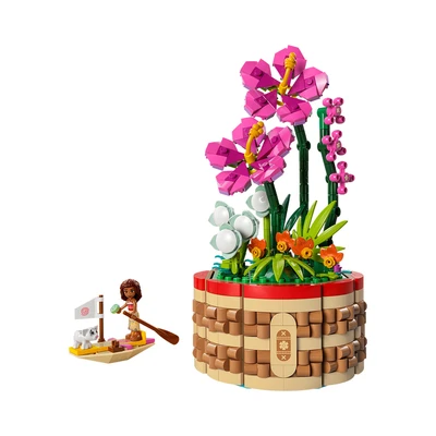 Gambar LEGO Disney Moanas Flower Pot 43252