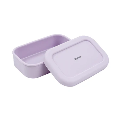 Gambar Picas Yoona Kotak Makan Silikon 300 ml - Ungu Lilac