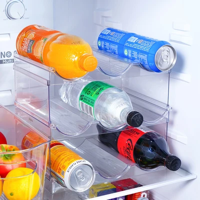 Jual Stora Rak Botol 3 Tingkat 3 Grid Transparan Terbaru | Ruparupa