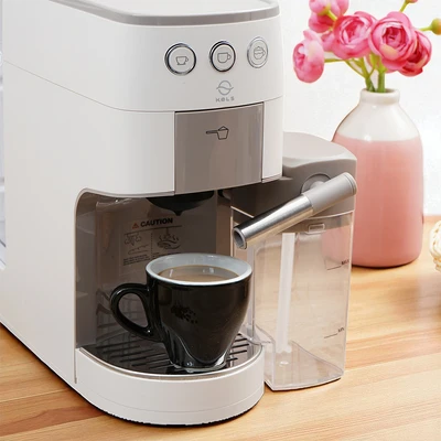 Gambar Kels Faya Coffee Maker 3In1 Frother 1.2 Liter - Krem