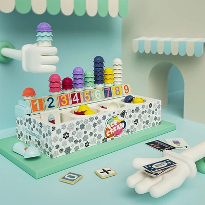Gambar Top Bright Set Learning Box Ice Cream Shop