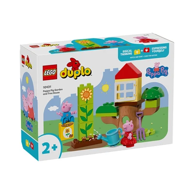 Gambar LEGO Duplo Peppa Pig Garden And Tree House 10431