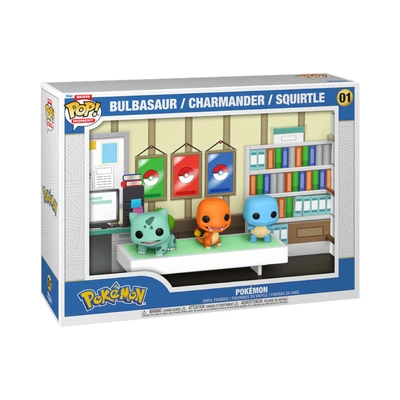 Gambar Funko Pop Set Minifigure Deluxe Moment Pokemon 1996