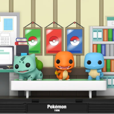 Gambar Funko Pop Set Minifigure Deluxe Moment Pokemon 1996