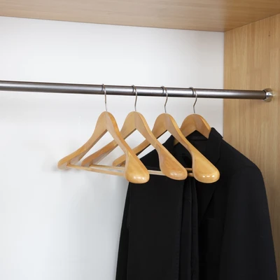 Gambar Informa Hanger Baju Coat Kayu Natural
