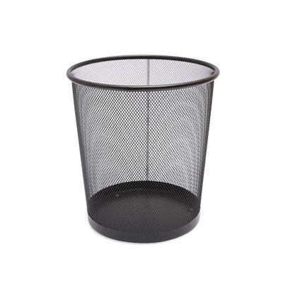 Gambar Informa Tempat Sampah Steel Mesh Round 10 Liter - Hitam