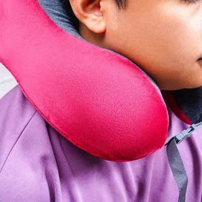 Gambar Travel Sentry Perfect Rest Bantal Leher - Merah