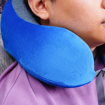 Gambar Travel Sentry Bantal Leher Travel Perfect Rest - Biru
