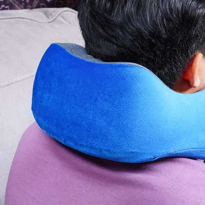 Gambar Travel Sentry Bantal Leher Travel Perfect Rest - Biru