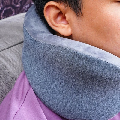 Gambar Travel Sentry Bantal Leher Travel Full Comfort - Abu-Abu