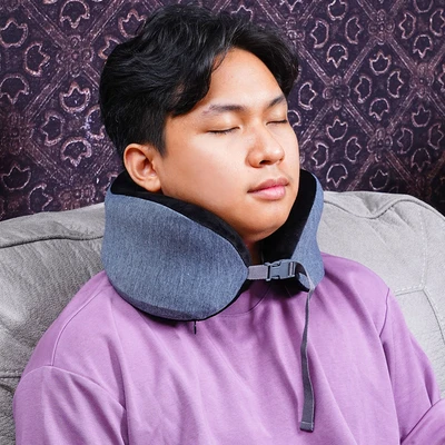 Gambar Travel Sentry Bantal Leher Travel Full Comfort - Hitam