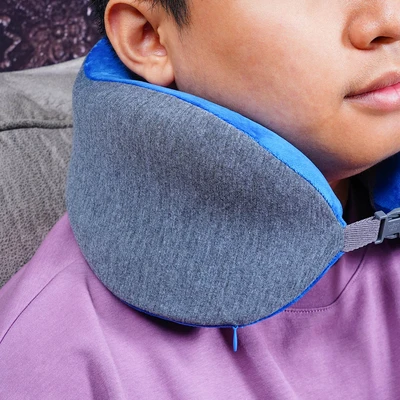 Gambar Travel Sentry Bantal Leher Travel Full Comfort - Biru