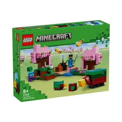 Gambar LEGO Minecraft The Cherry Blossom Garden 21260