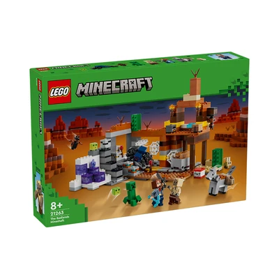 Gambar LEGO Minecraft The Badlands Mineshaft 21263