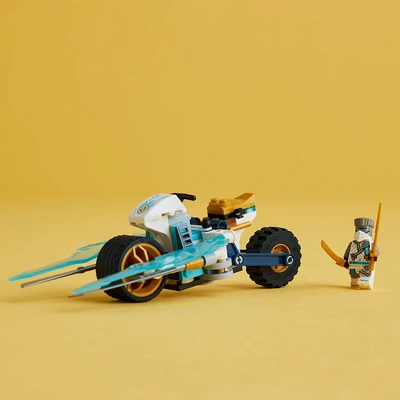 Gambar LEGO Ninjago Zanes Ice Motorcycle 71816