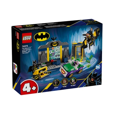 Gambar LEGO Batman The Batcave With Batman Batgirl Joker 76272