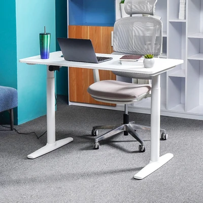 Gambar Informa Uriel Meja Kerja Adjustable Lift Up - Putih