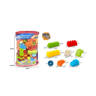 Gambar Bricks Kingdom Set 185 Pcs Big Blocks