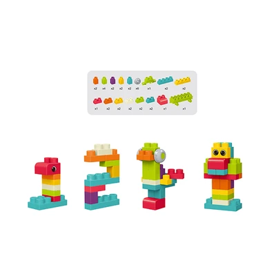 Gambar Bricks Kingdom Set 36 Pcs Soft Building Blocks