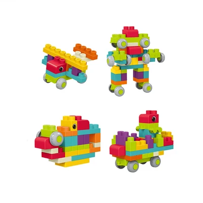Gambar Bricks Kingdom Set 62 Pcs Soft Building Blocks