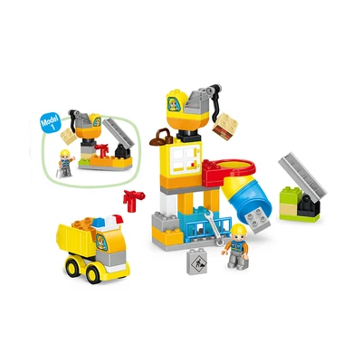 Gambar Bricks Kingdom Set 51 Pcs Big Building Blocks Engineer