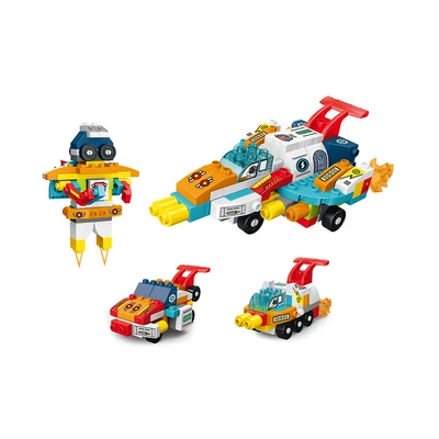 Gambar Bricks Kingdom Set 79 Pcs Big Building Blocks Space