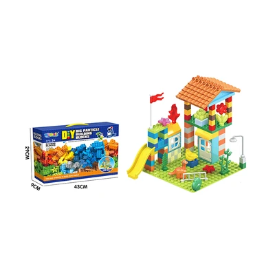 Gambar Bricks Kingdom Set 120 Pcs Big Blocks Villa