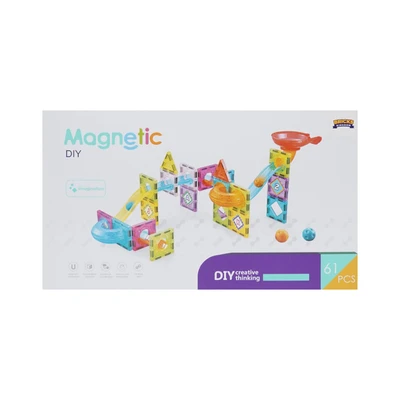 Gambar Bricks Kingdom Set 61 Pcs Puzzle Magnetic Blocks - Mix